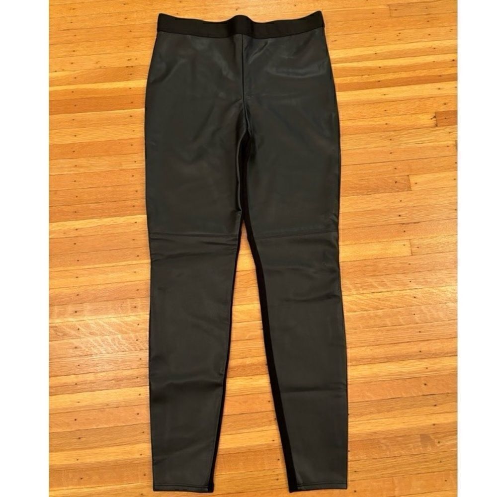 Bailey 44 black faux leather leggings/pants